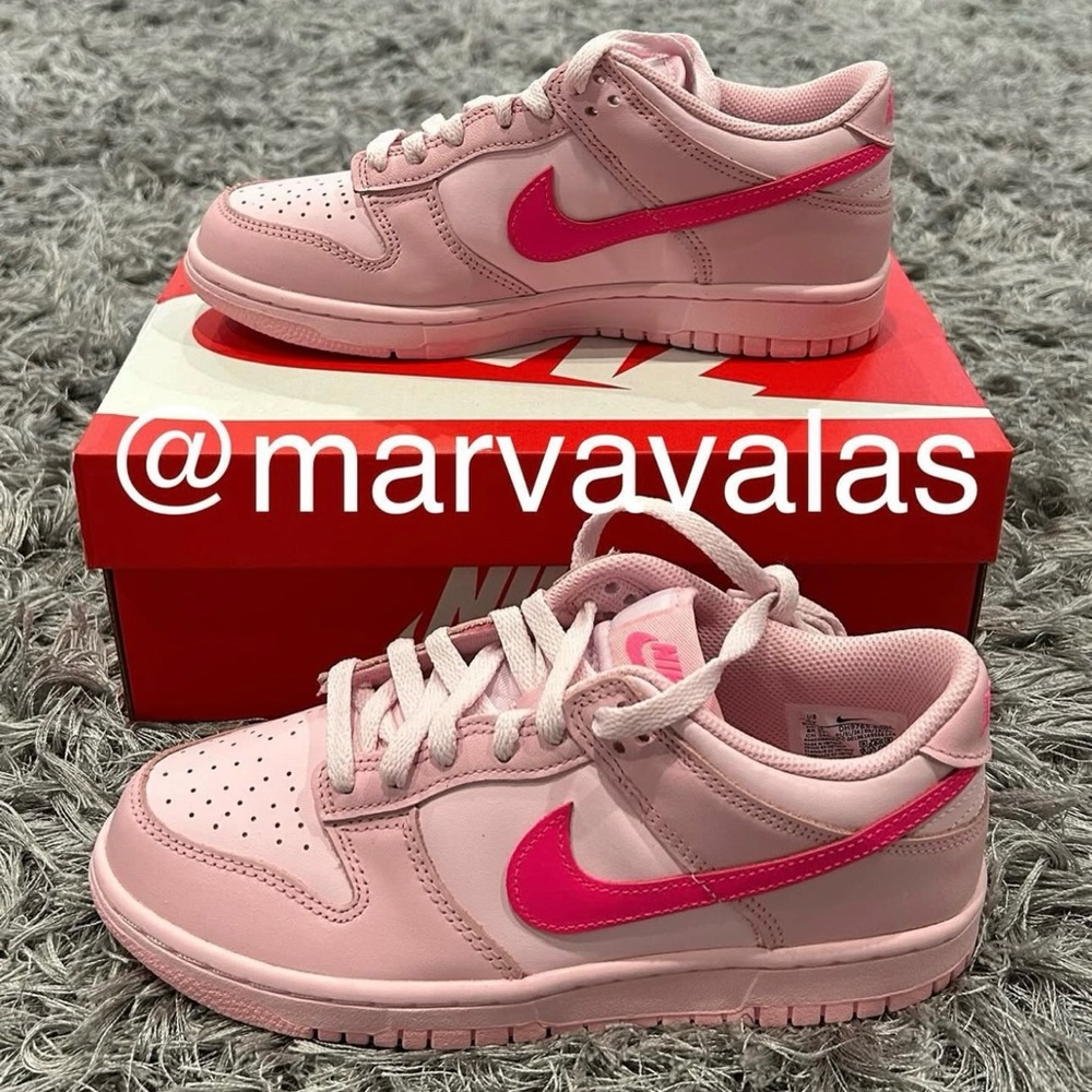 Nike Dunk Low Triple Pink. Womens 7, 7.5, 8, 8.5